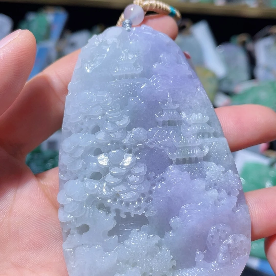 颈饰未镶嵌翡翠一