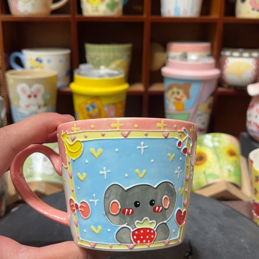 陶杯子景德镇陶瓷马克杯