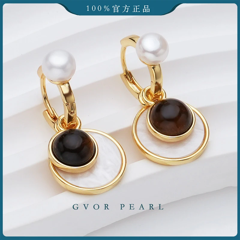 【美拉德丨好物推荐】淡水无核白珍珠耳扣6-7mm C1268