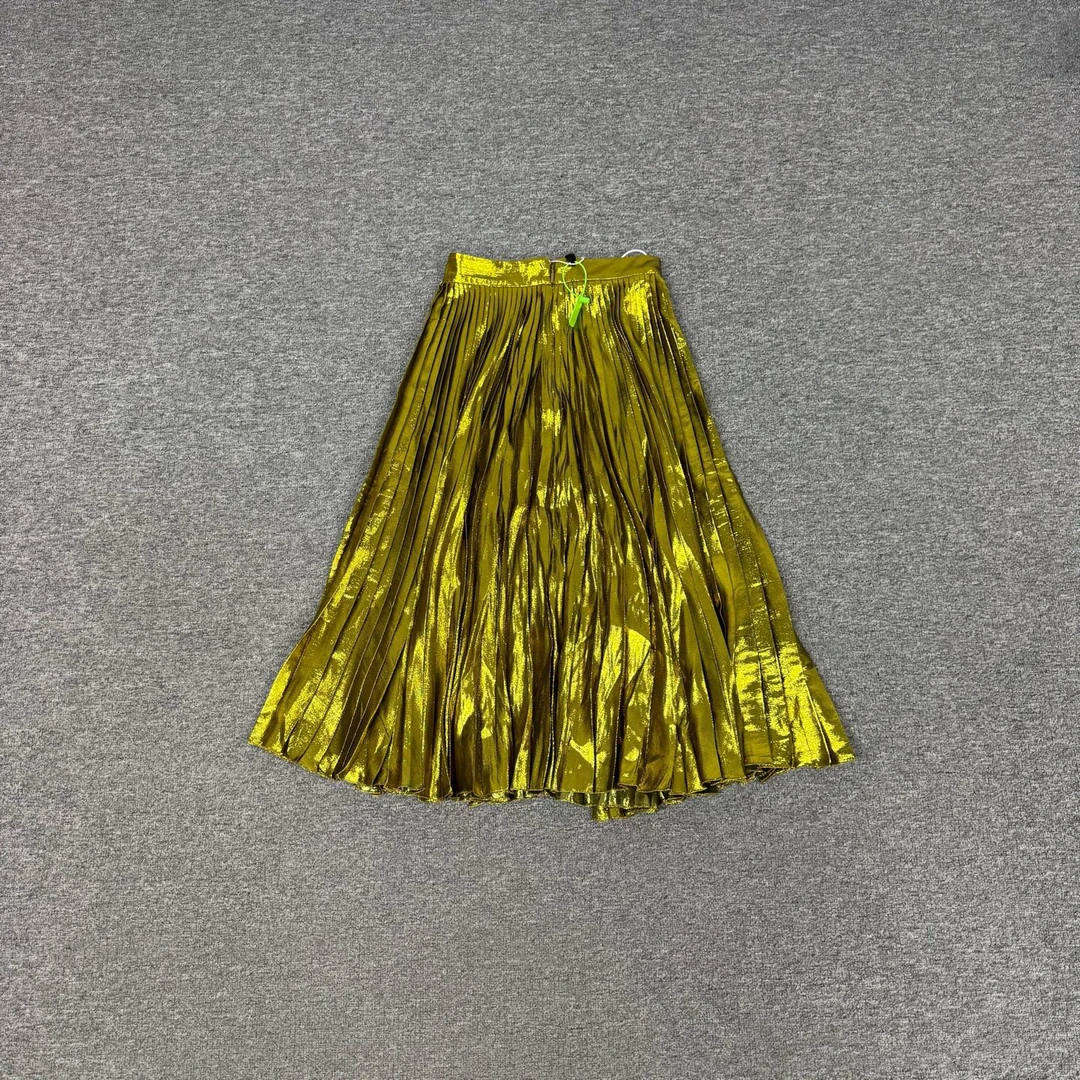 99新 AMIPARIS Gucci 金色半身裙38码