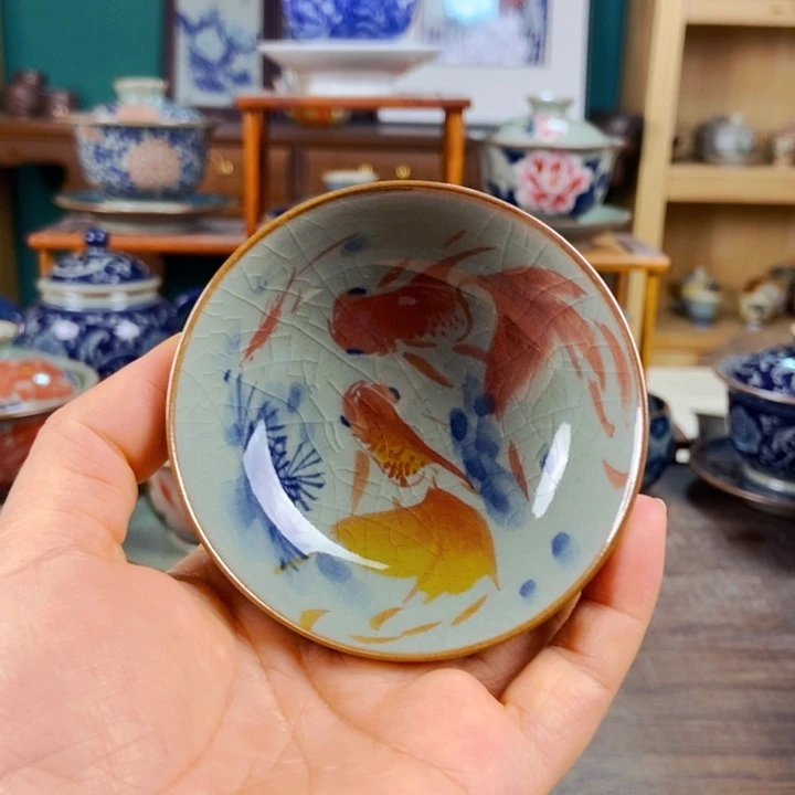 瓷片手工制作工艺精湛等特点