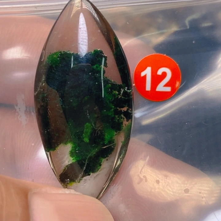 中***朱未镶嵌水晶珠宝半成品