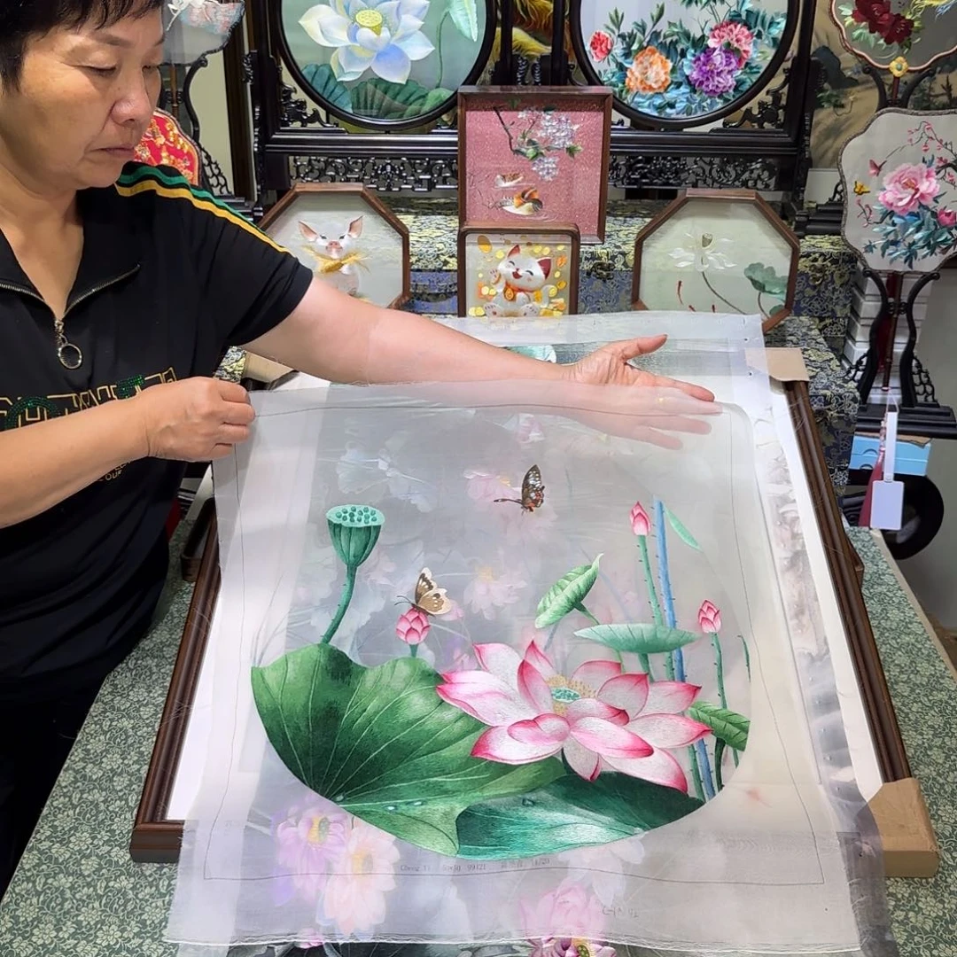 刺绣刺绣工艺精湛独特工艺精心