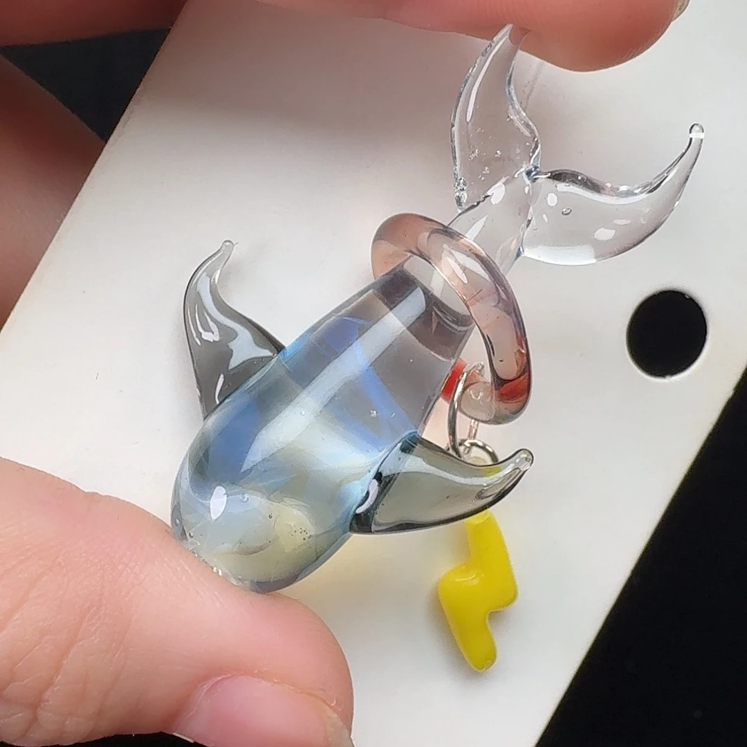 玻璃颈饰手工烧制琉璃37