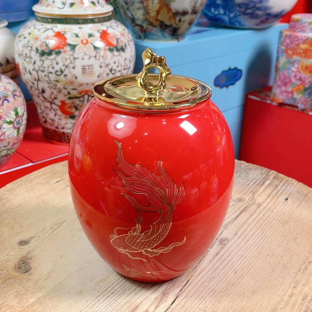 【闪购商品】罐陶瓷茶叶罐密封罐