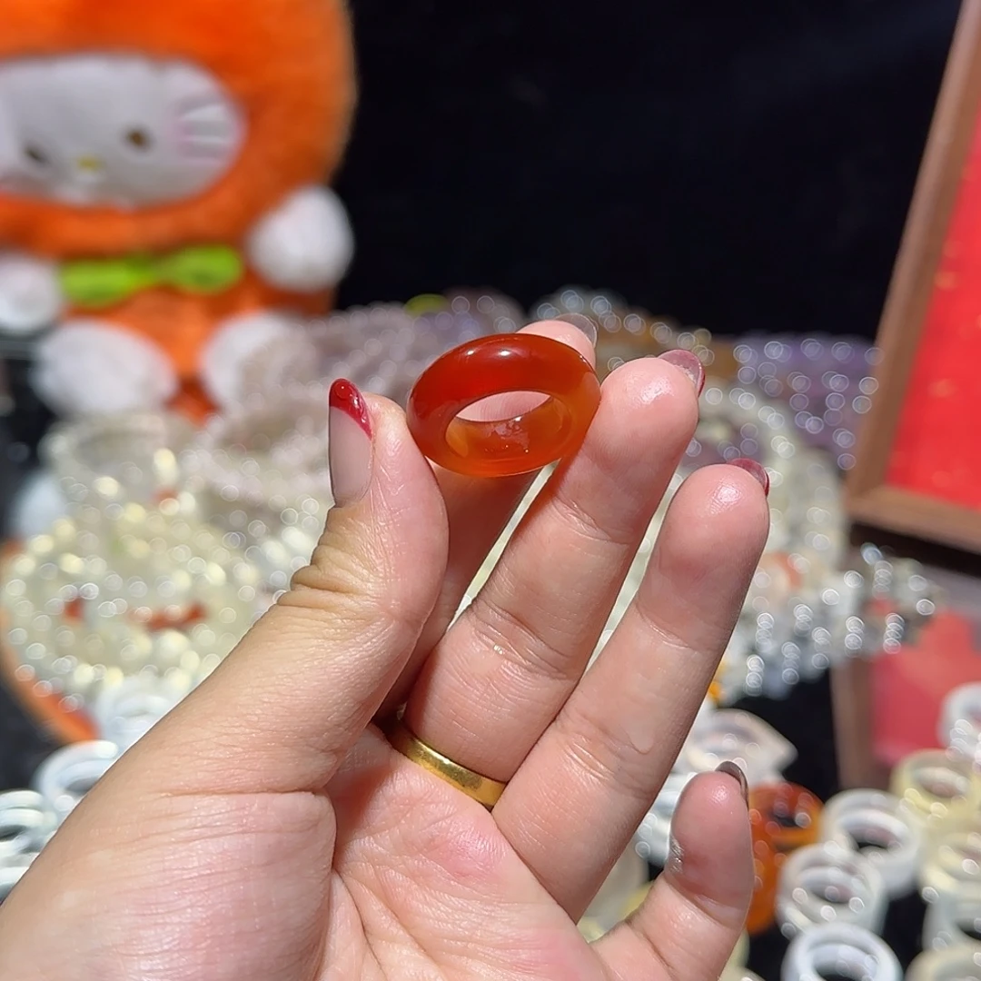 玛瑙/玉髓合金戒指