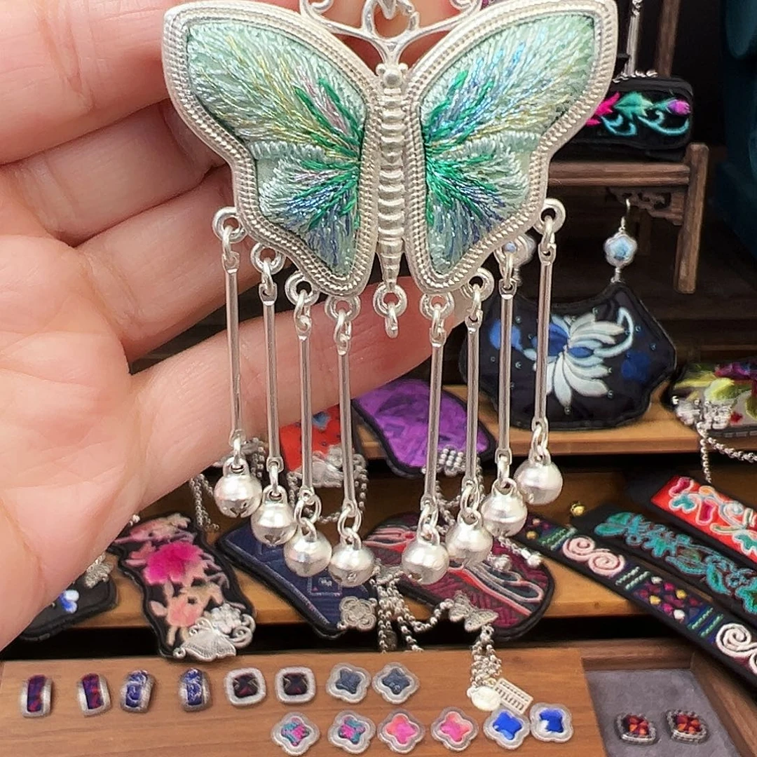 织绣手工刺绣工艺品