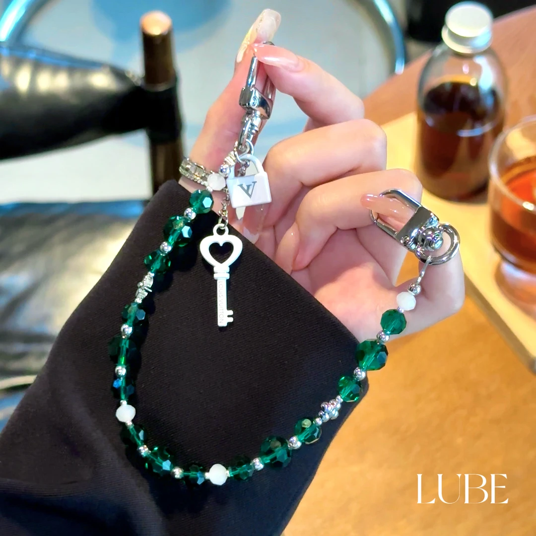 【Green心钥】歪歪高定手工手机链适用于安卓苹果手机壳