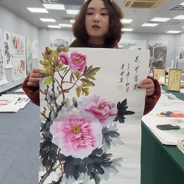 国画纯手绘国画作品大放漏！