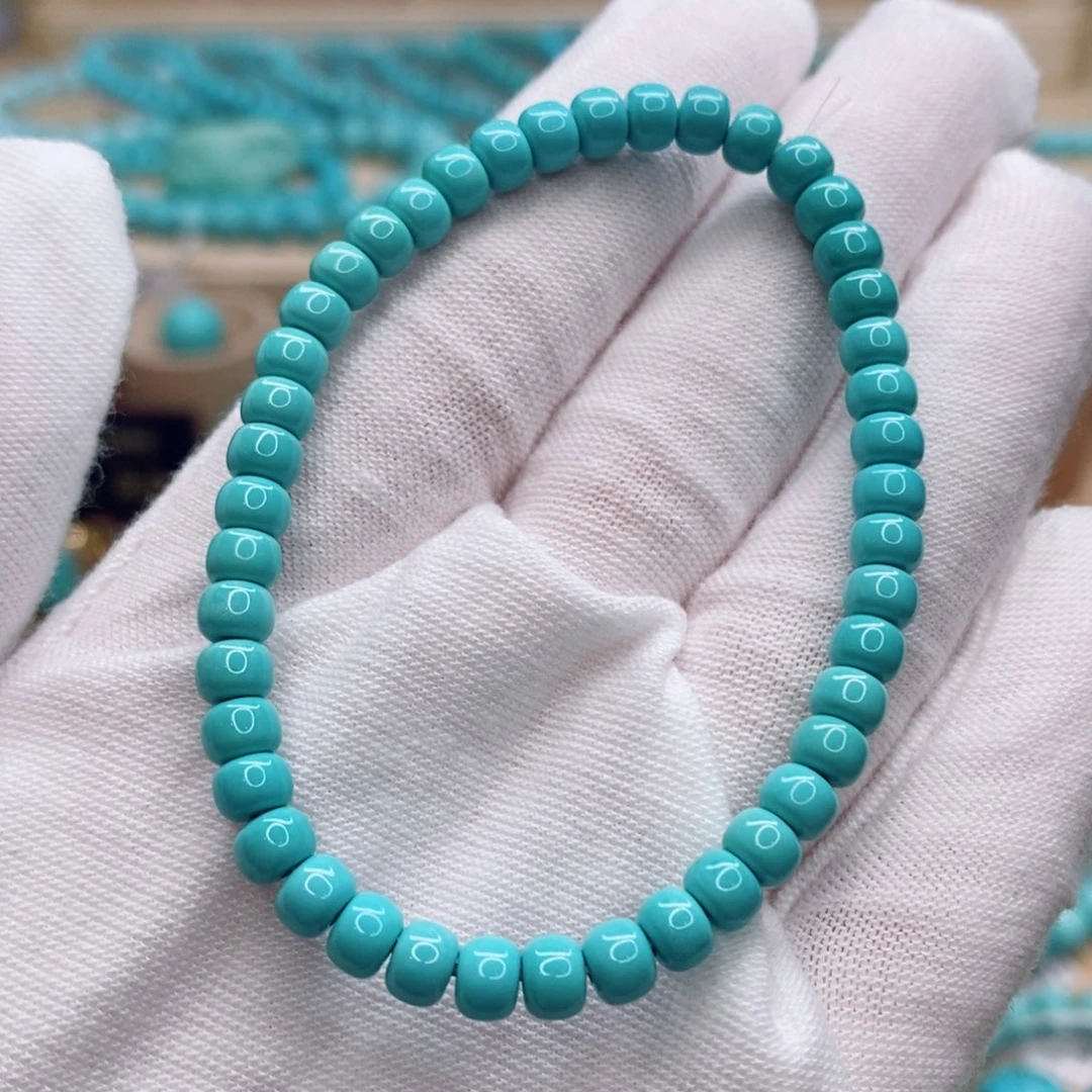 绿松石未镶嵌珠宝奇石5mm