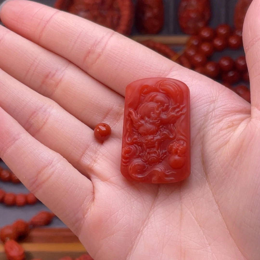 南红玛瑙未镶嵌配饰