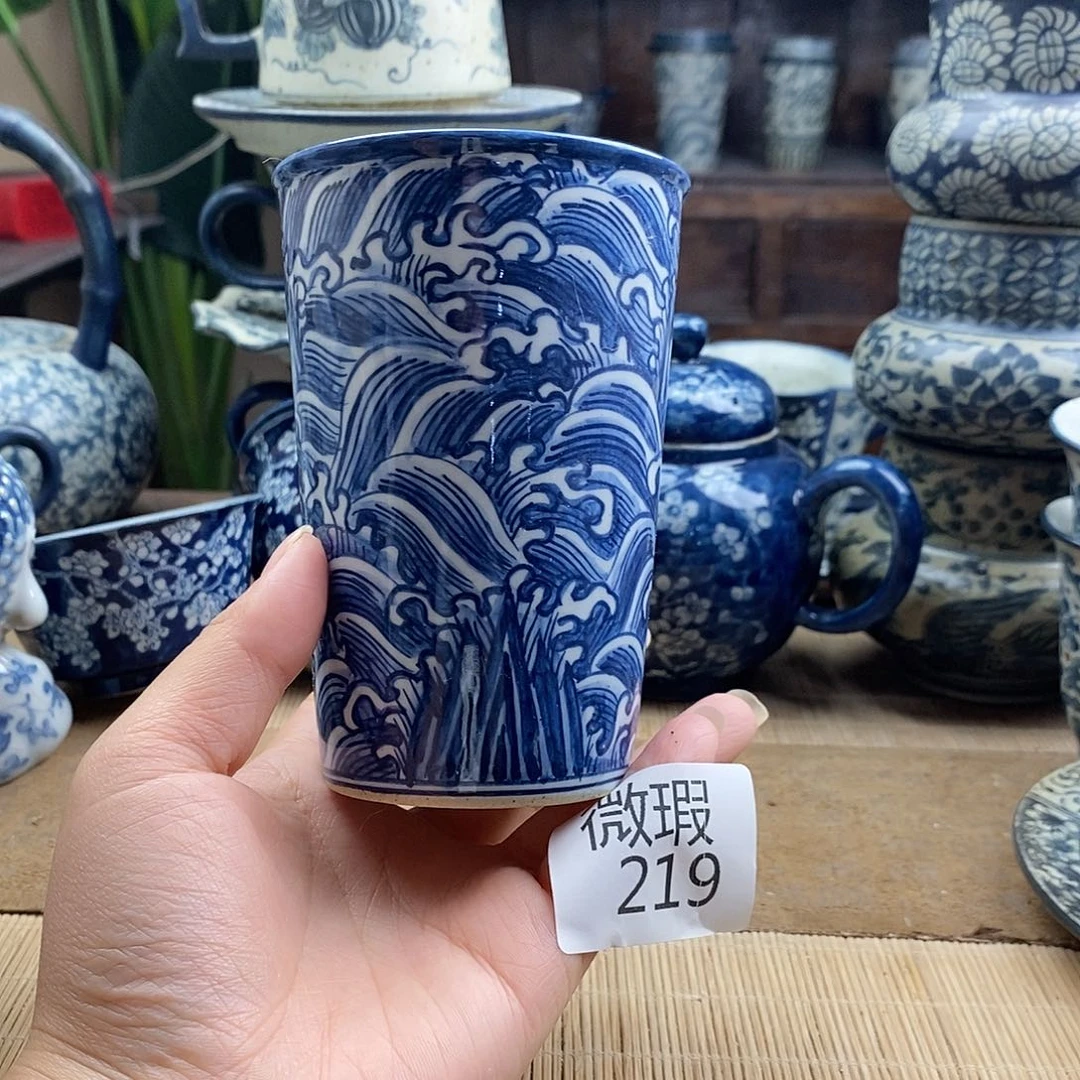 手工手绘青花陶瓷