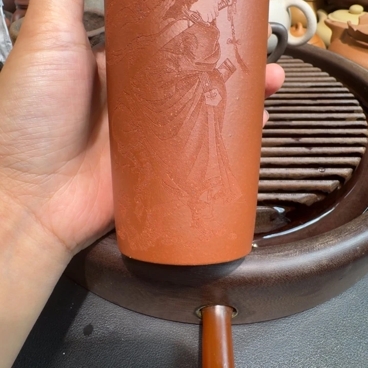 白***5茶杯紫砂将坡无添加230cc