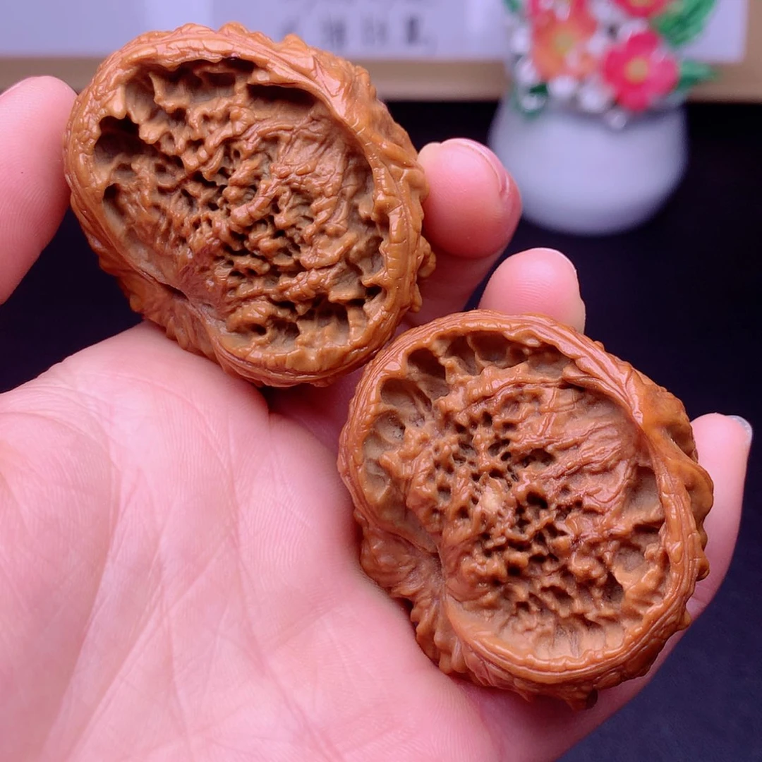 【闪购商品】文玩核桃把件聚宝盆