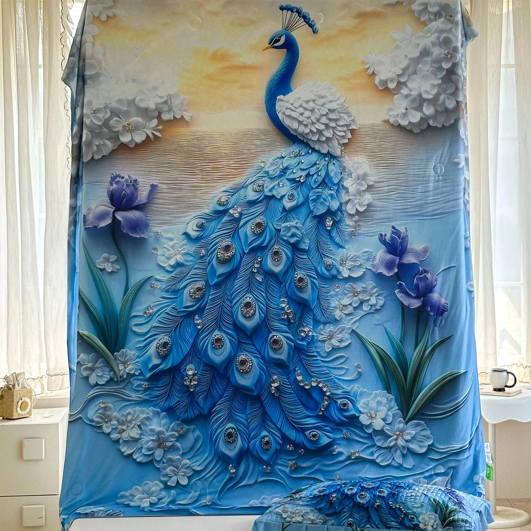 夏季5D立体冰皮凉感夏凉被卧室冰丝空调被子可机洗夏被薄款薄被子