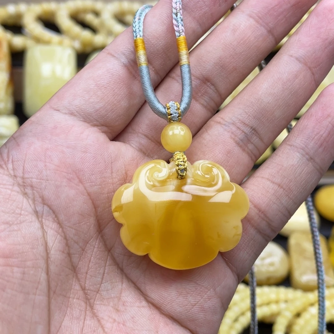 琥珀未镶嵌裸石琥珀蜜蜡