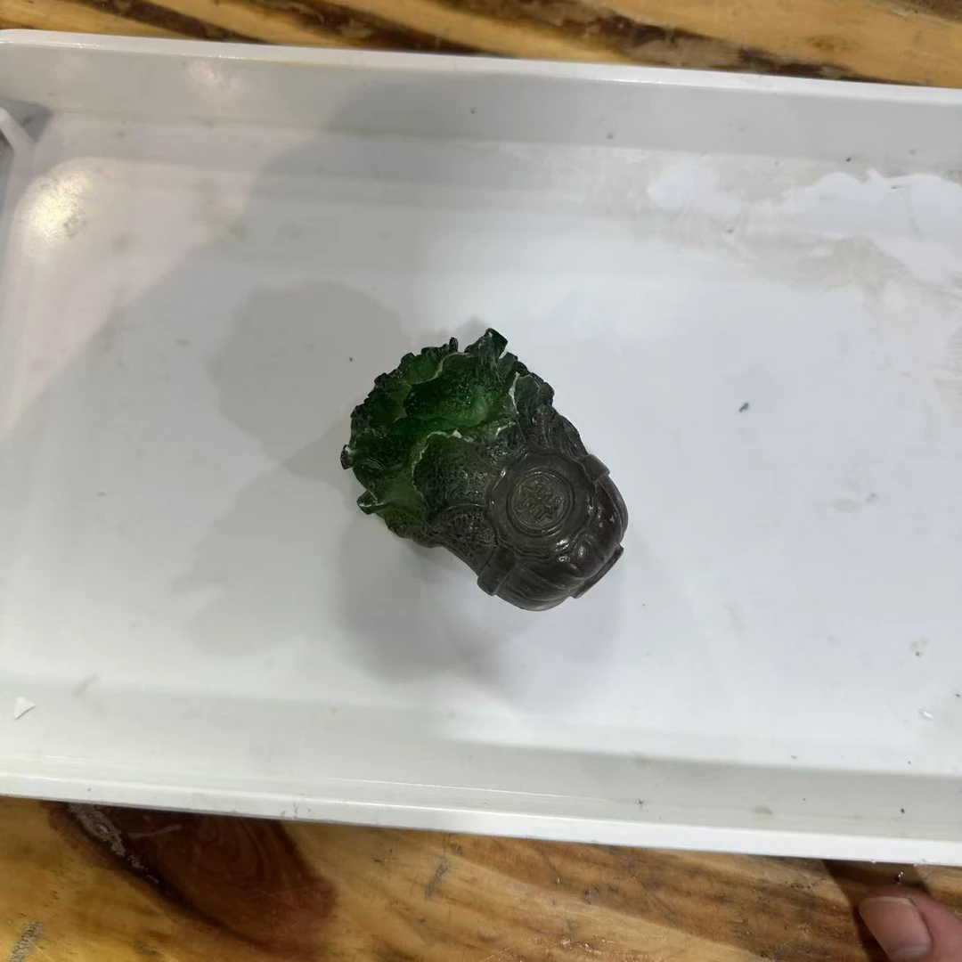 【闪购商品】白菜变色茶宠茶具摆件