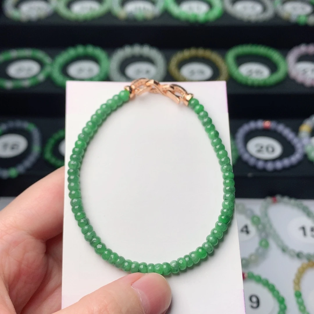 翡翠未镶嵌手链翡翠