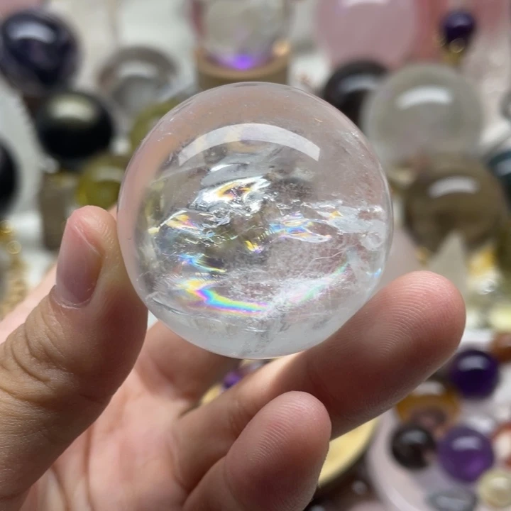 未镶嵌水晶珠宝半成品