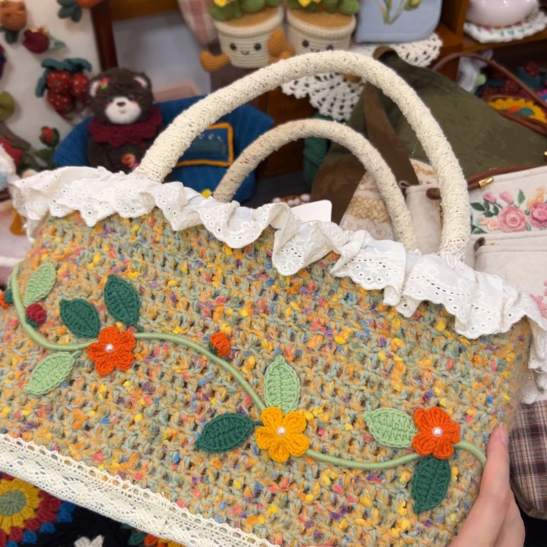 塑料钩织刺绣手工包包玩偶居家用品