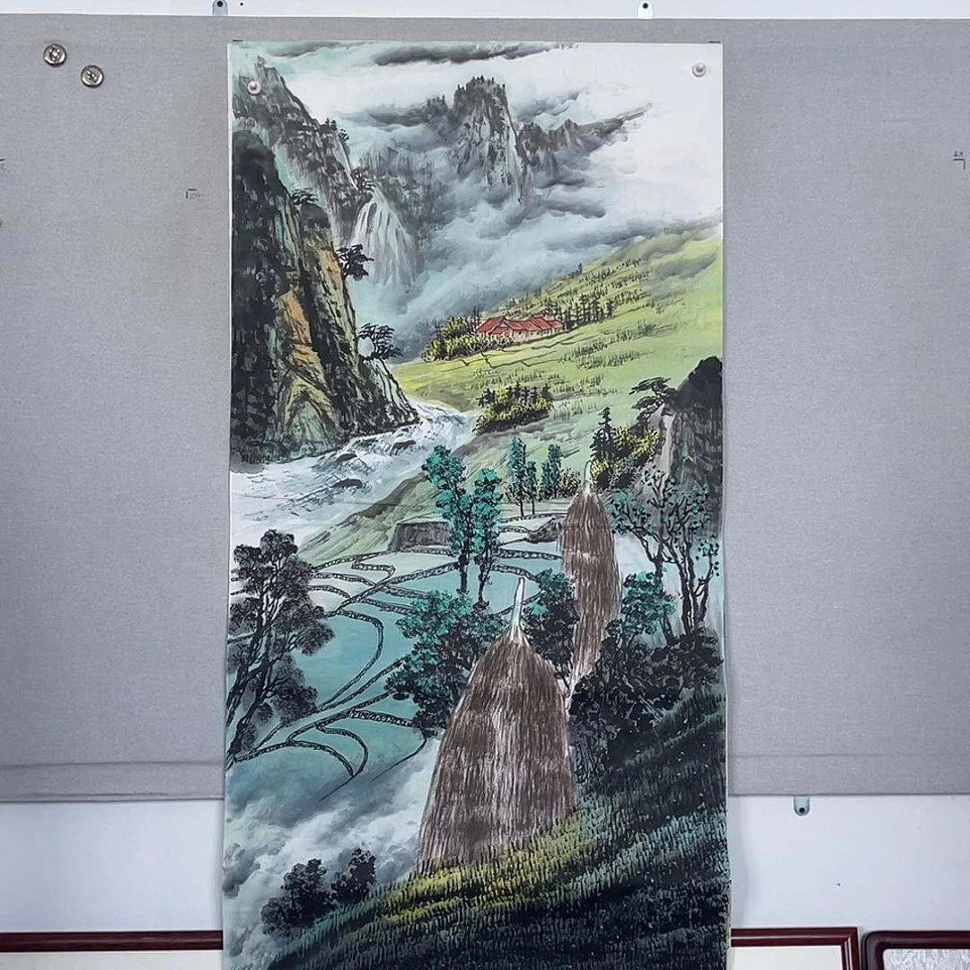 国画山水画作品欣赏3
