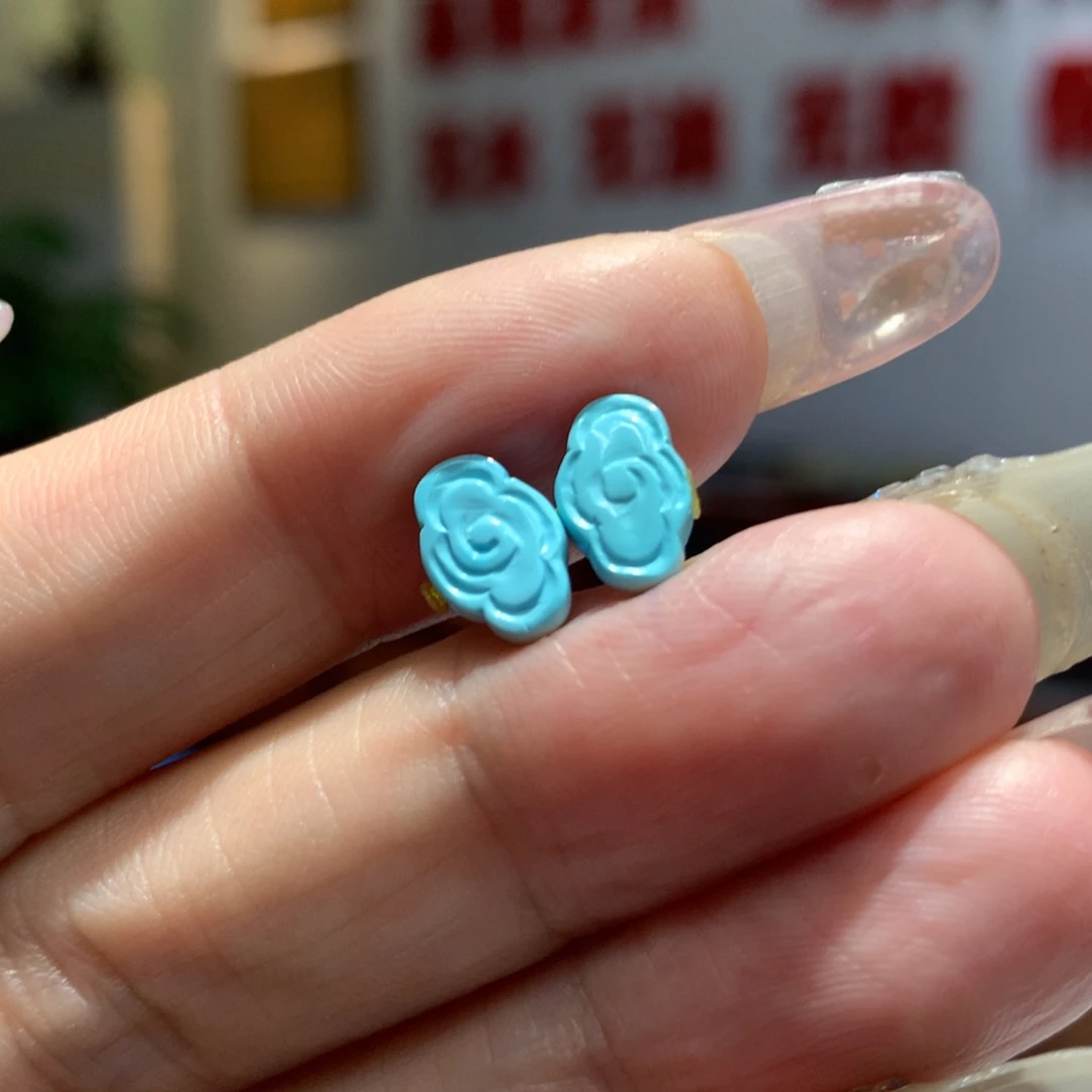 绿松石未镶嵌配饰