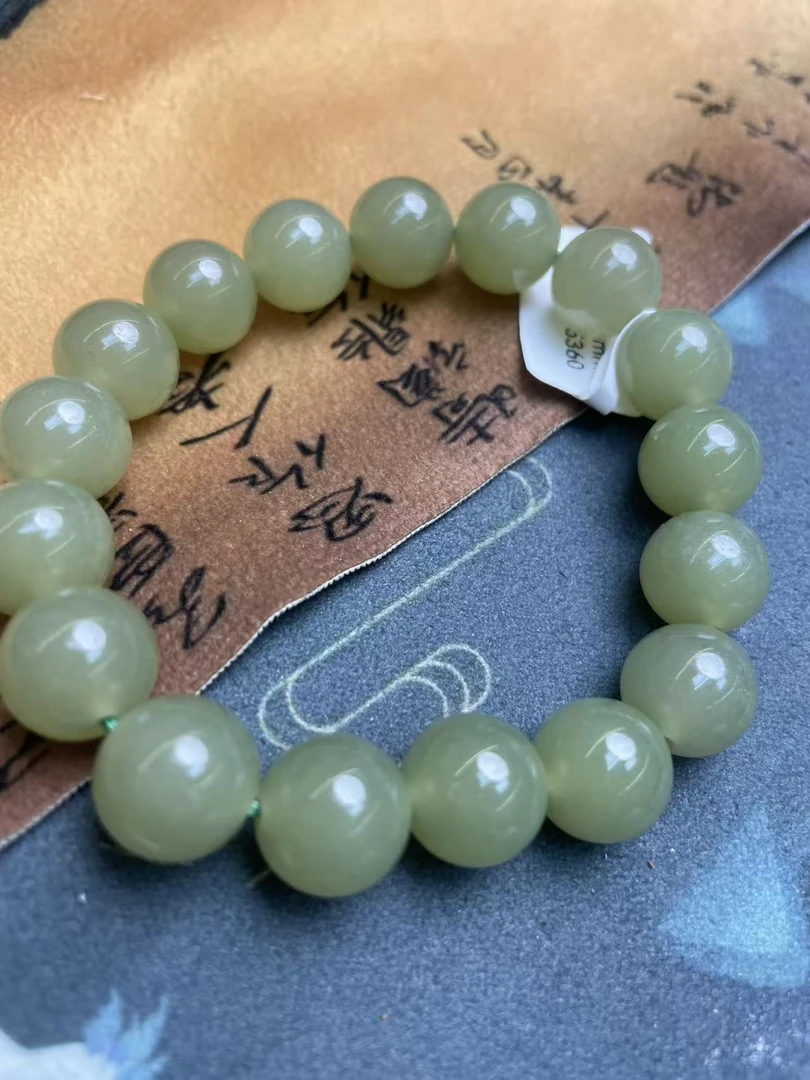 S1195-和田玉单圈手串