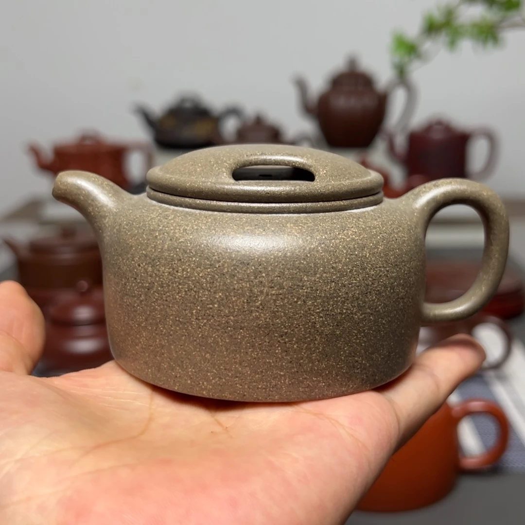 茶壶紫砂向*葵全手工 牛盖莲子