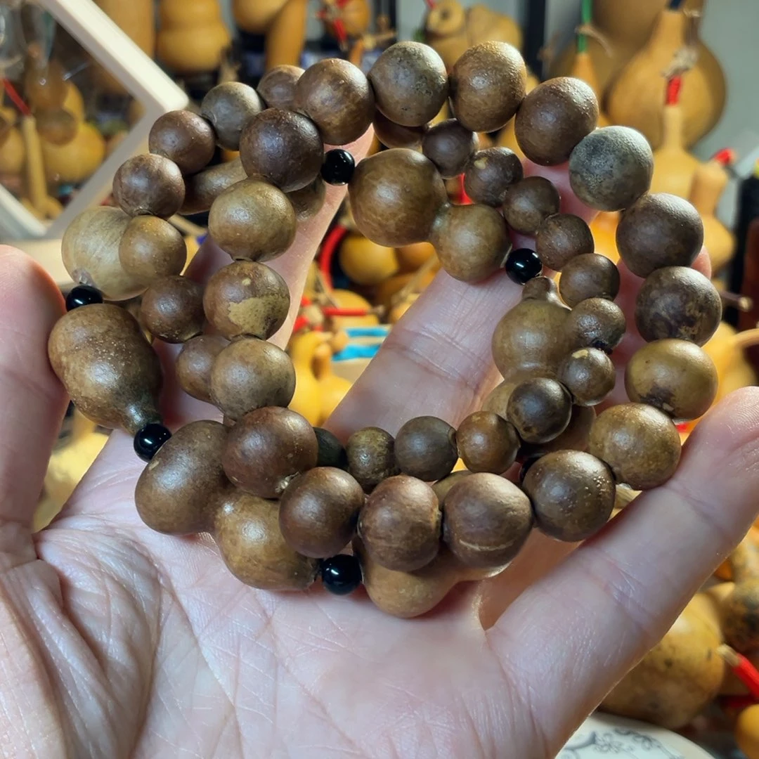 Η***Ç杏核手串/手链花皮