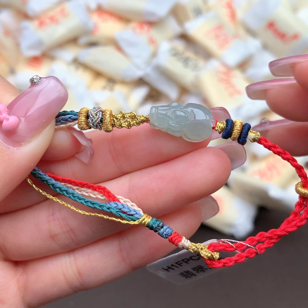 【闪购商品】翡翠手绳未镶嵌一