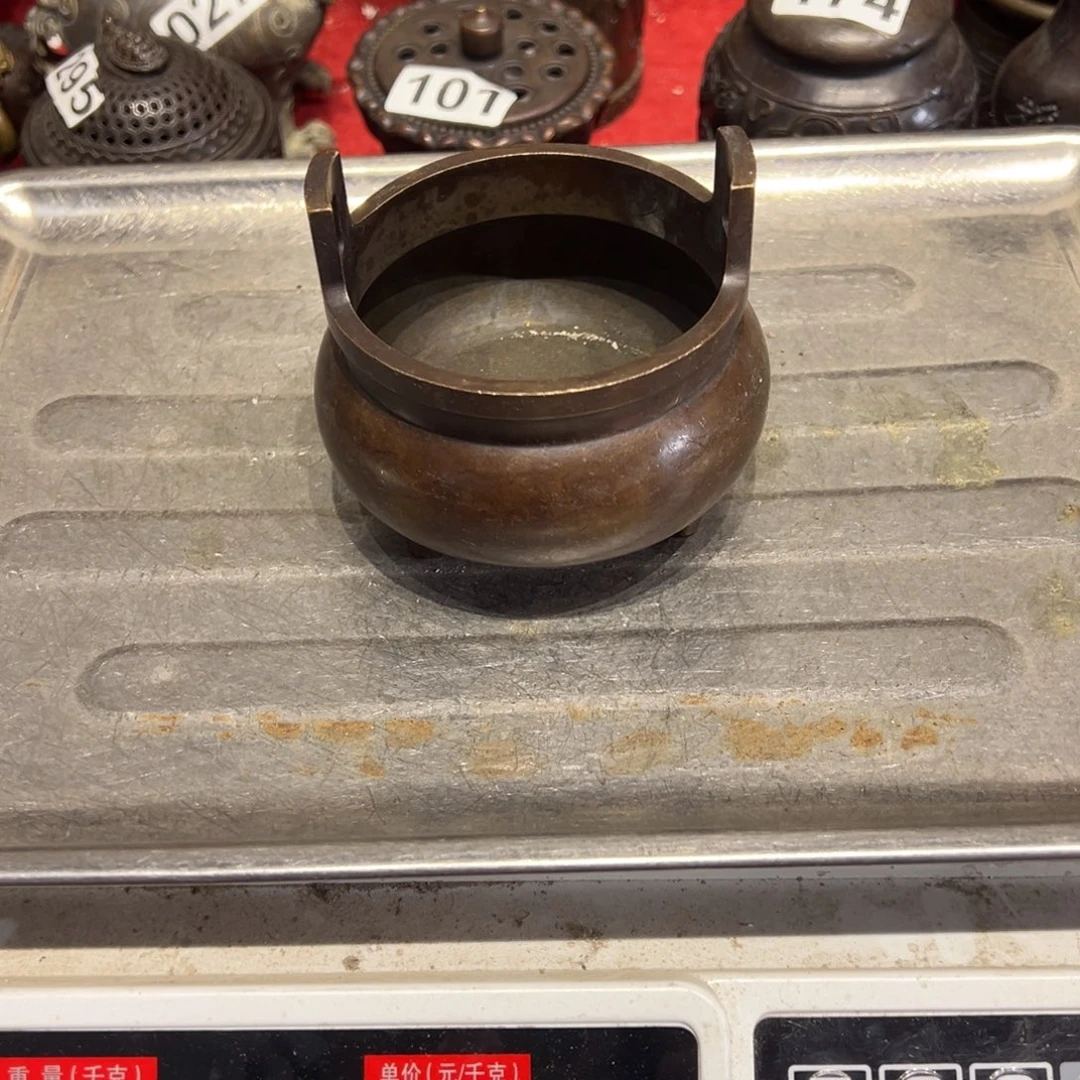 黄铜摆件，文房摆件