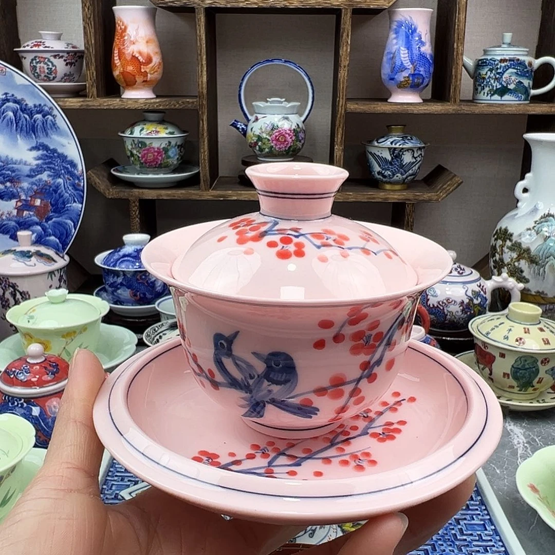 陶瓷杯子景德镇陶瓷567老厂瓷33