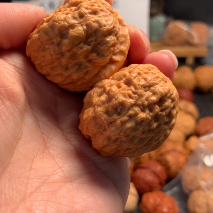 吊坠文玩核桃黄金蟾43尺