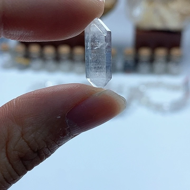 水晶颈饰未镶嵌闪灵钻长条