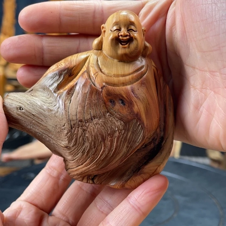 柏木（崖柏）手把件