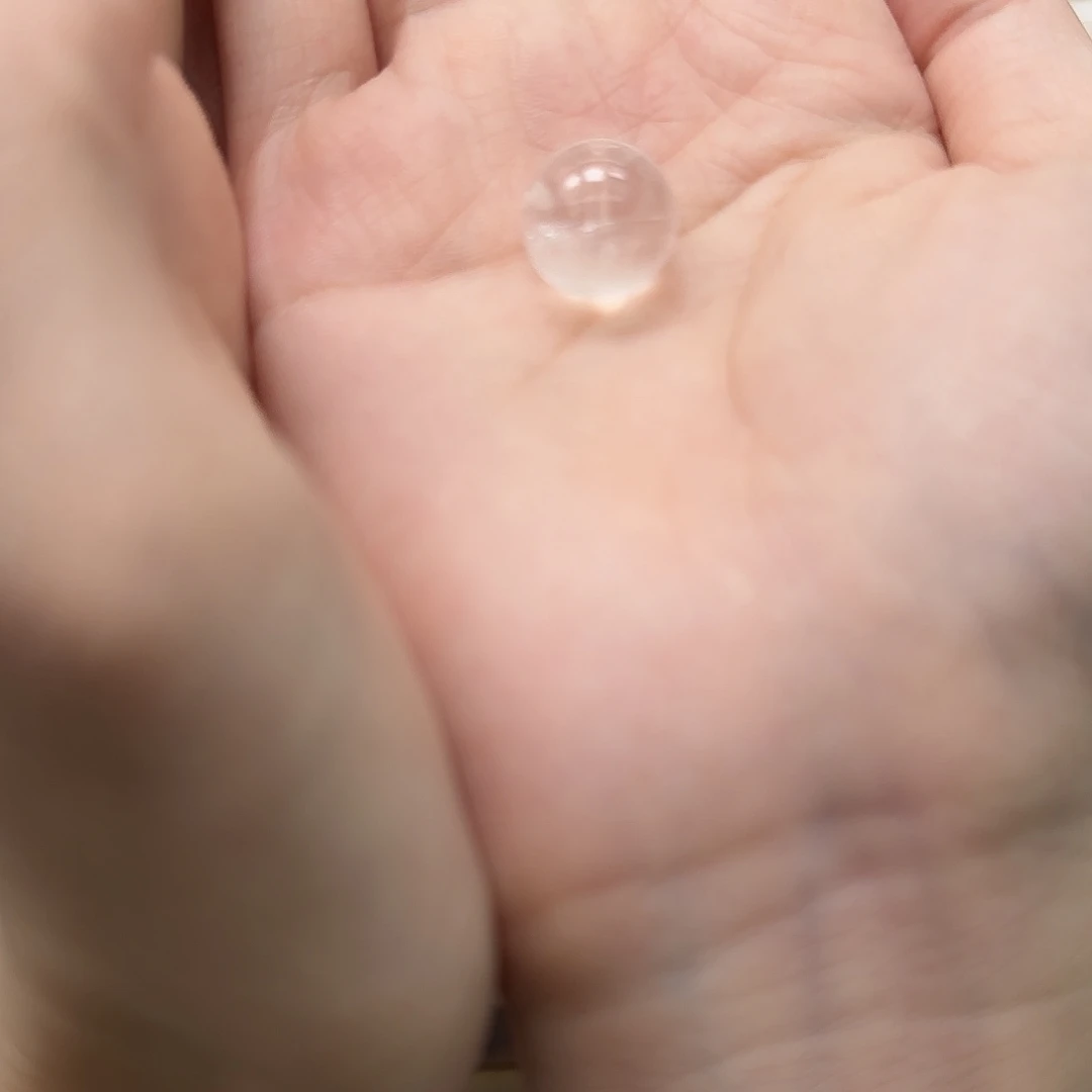 水晶手串未镶嵌13.8白幽灵半盆