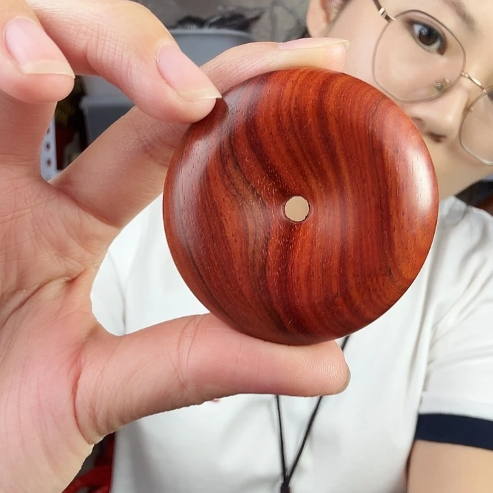 非洲紫檀（红花梨）紫檀平安扣