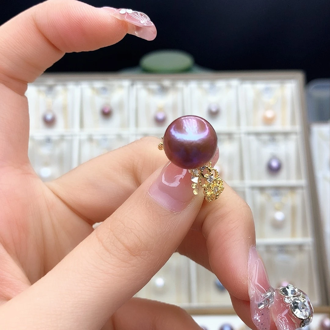 淡水珍珠颈饰合金