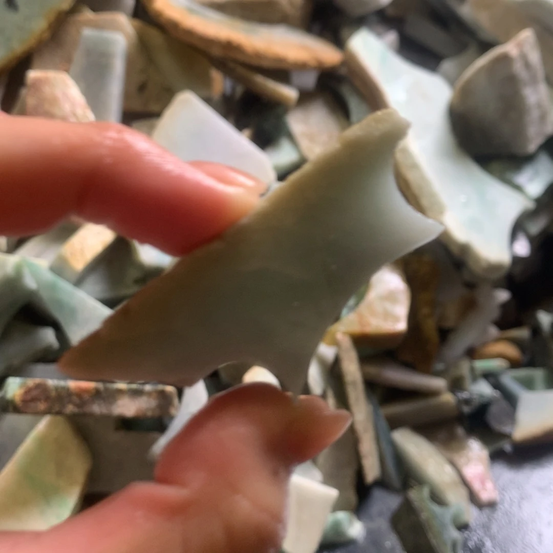 翡翠颈饰未镶嵌缅甸翡翠