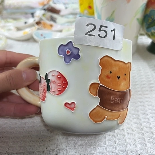 手绘高温釉下彩陶瓷