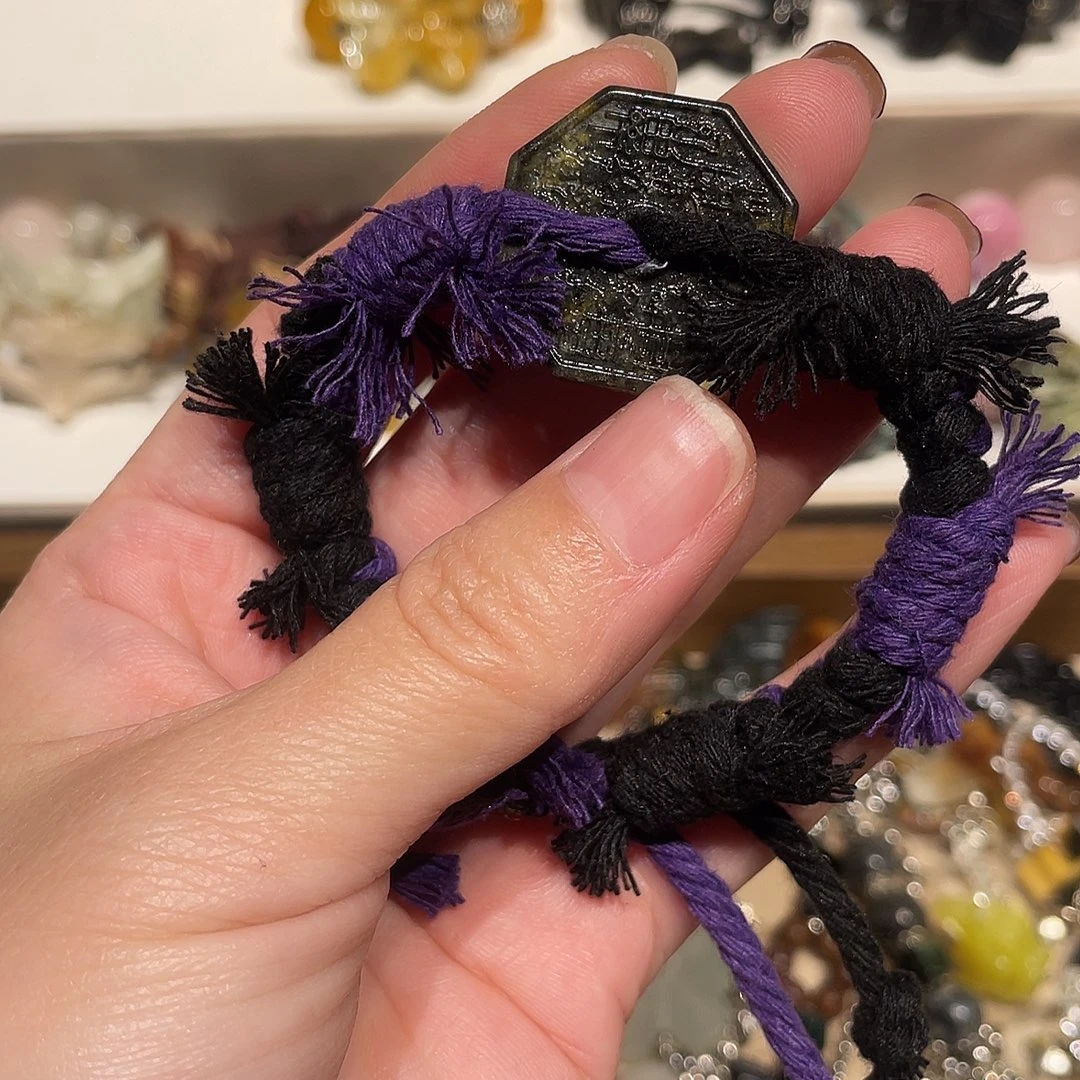 蛇纹石玉合金颈饰