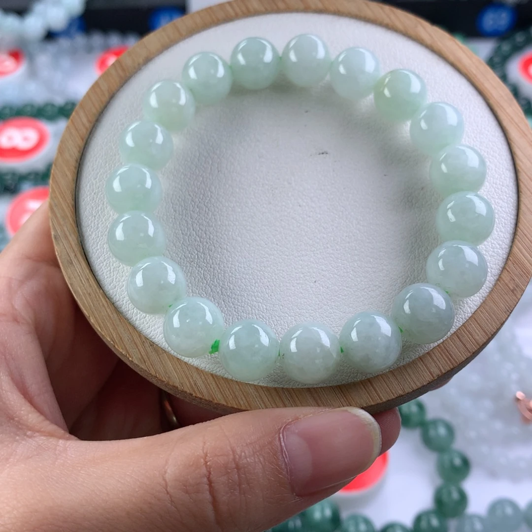 翡翠手链未镶嵌卡10