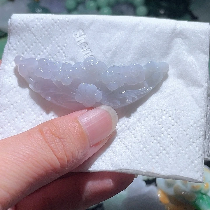 颈饰未镶嵌翡翠天