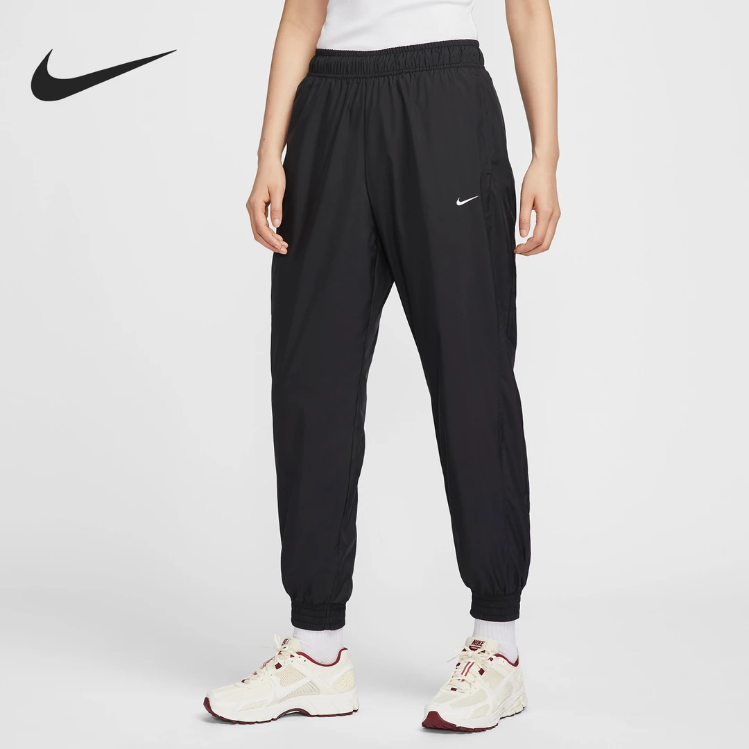Nike/耐克正品新款女士梭织透气跑步运动束脚长裤FV7661-010