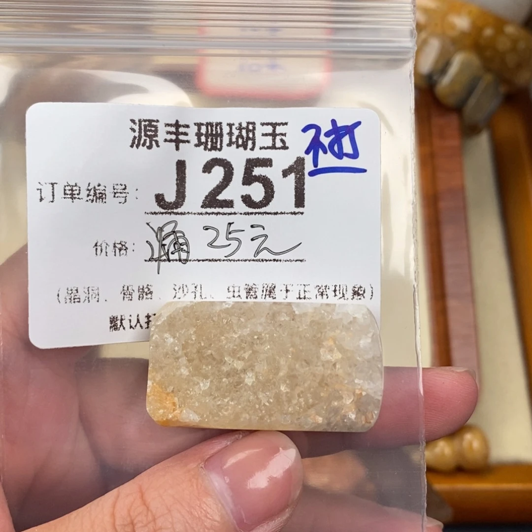 硅化玉颈饰未镶嵌B***l