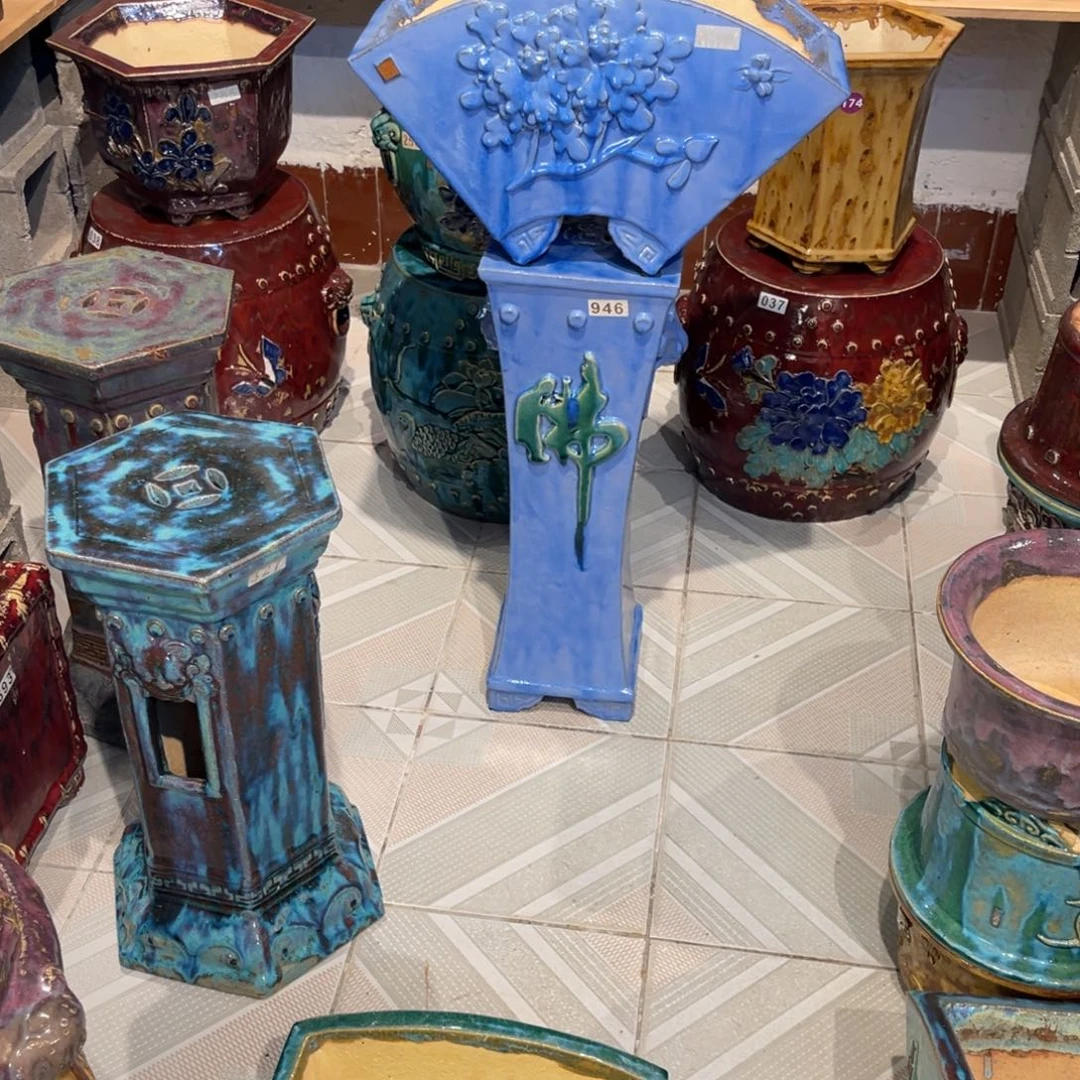 俄***啦石湾纯手工粗陶946340