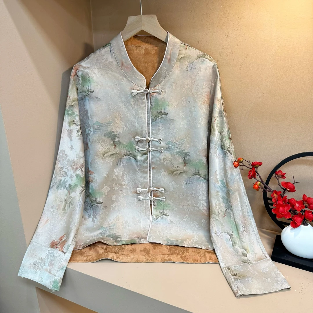 烟雨江南香云纱 wt-289