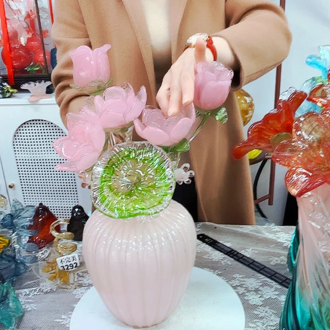 琉璃花瓶花器艺术品