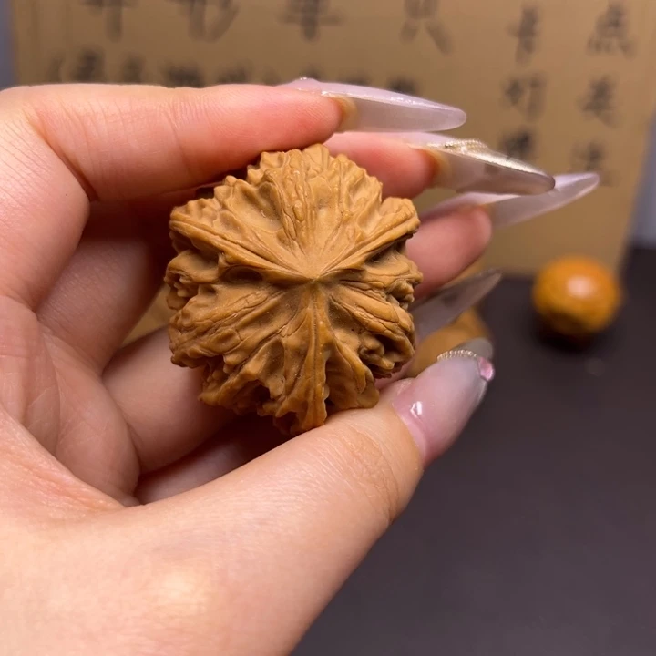 大***闪菩提籽类岐山单只异型有瑕