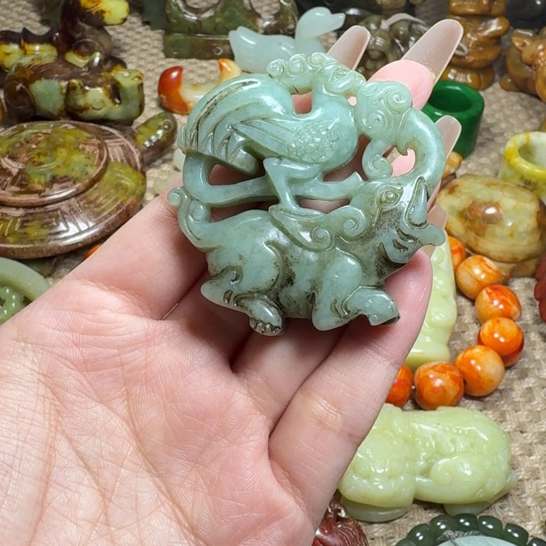 吊坠白玉菩提挂件